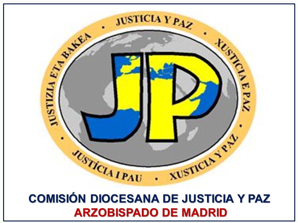 Justicia y Paz Madrid logo