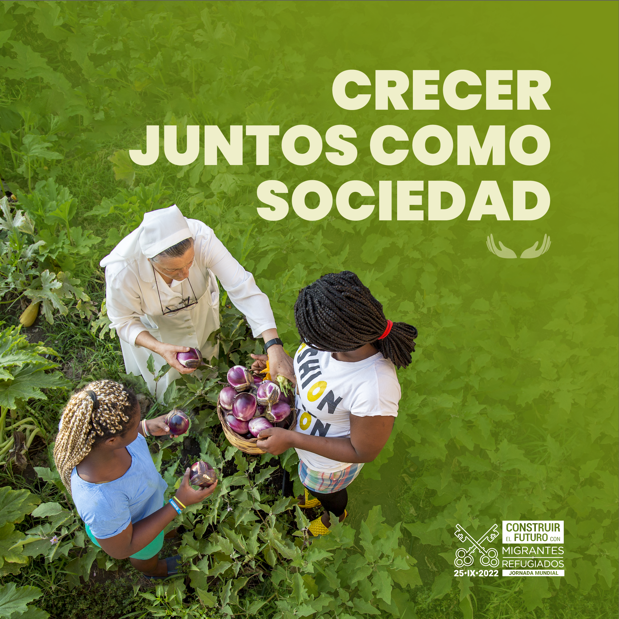 Jornada Mundial del Migrante y el Regugiado. Materiales tema 3: "Crecer juntos como sociedad". TEMA.