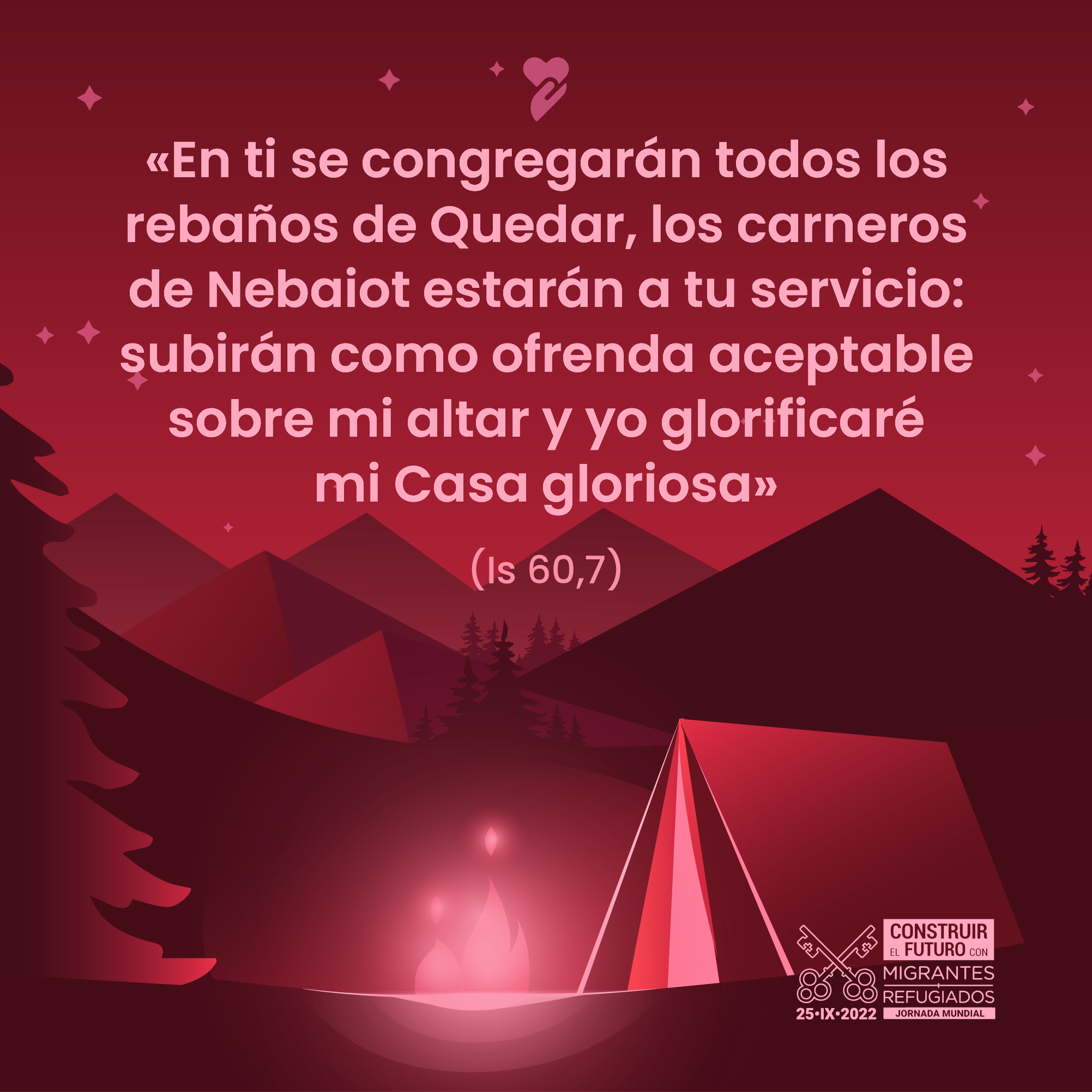 Jornada Mundial del Migrante y el Regugiado. Materiales tema 5: "Crecer juntos como Iglesia". Escritura.